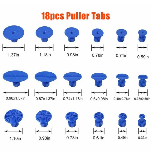 Sollevatore Dent Guarnizione Universale 18pcs Rinforzo Plastica Accessori