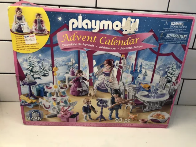 Complt Playmobil Weihnachten Adventskalender Fee Prinzessin Freude Set 9485 Ar06