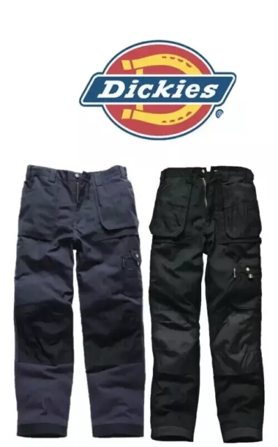 Dickies Eisenhower  Work Trouser Multi Pocket Mens EH26800  Black -Navy