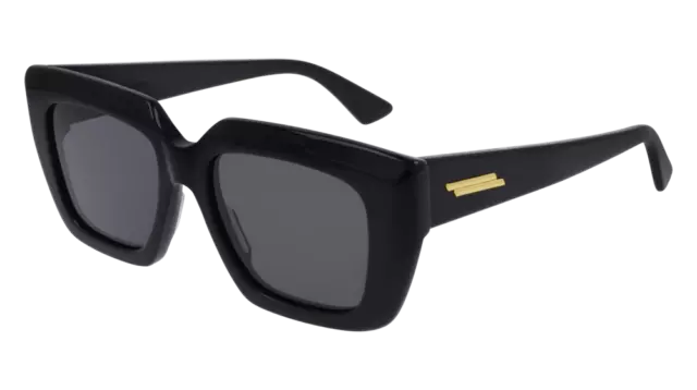 Bottega Veneta Gafas de sol BV1030S 001 Negro gris Mujer