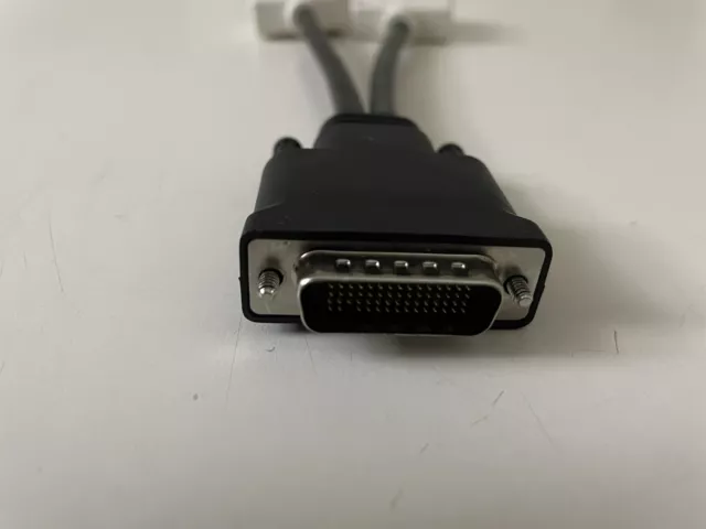 Genuine Dell DP/N 0H9361 DMS-59 Male to Dual DVI Female Adapter Splitter Cable 3