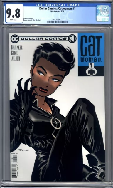 Dollar Comics: Catwoman #1  Darwyn Cooke  DC Comics  CGC 9.8