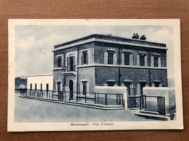 Marianopoli ( Caltanissetta ) Villa D’angelo 1956