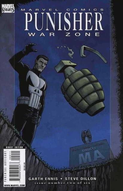 Punisher War Zone #2  Marvel Comic Book, 2009, Garth Ennis, NM