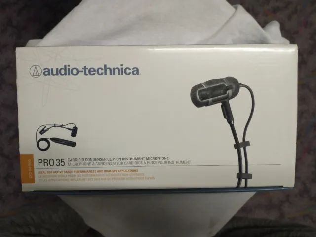 Audio-Technica Pro 35 Clipmikrofon, Kondensator