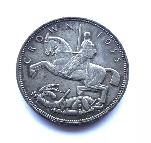 1935 King George V "Rocking Horse" Silver Crown