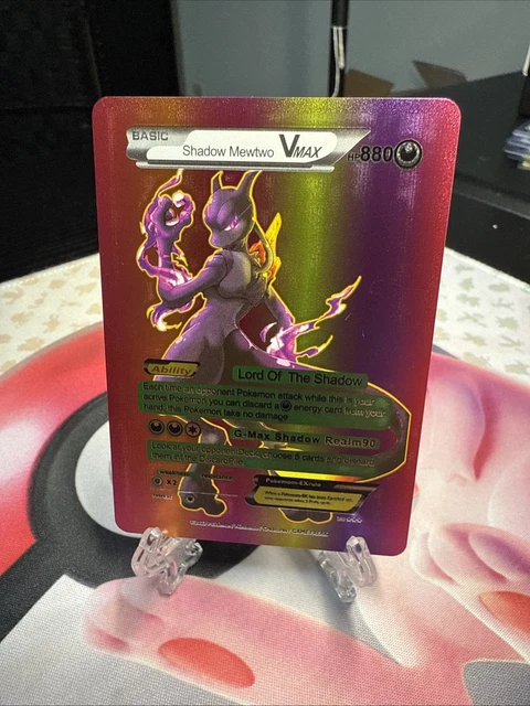 shadow mewtwo vmax pokemon card 151 Promo favorite character pokemon cards mega shadow mewtwo