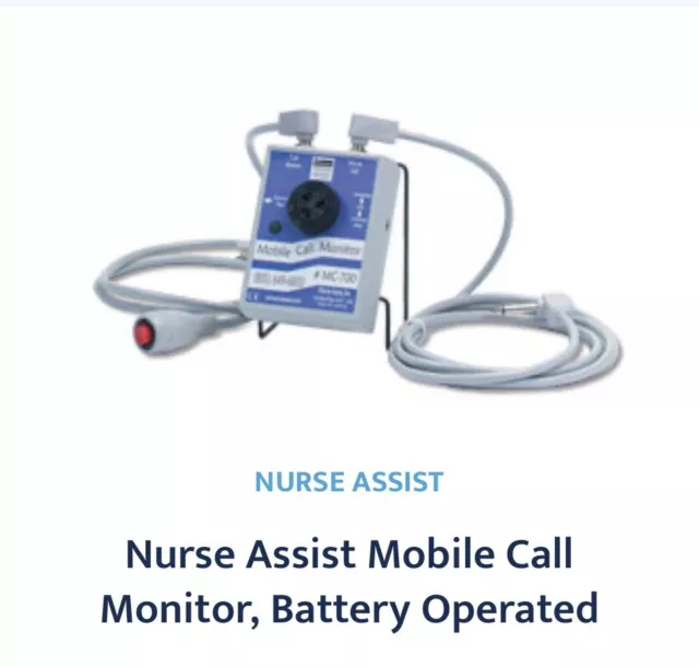 Nurse Assist MC-700 Mobile Call Monitor Read Description