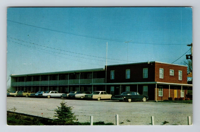 Memphis MO- Missouri, Grand View Motel, Outside View, Vintage Postcard