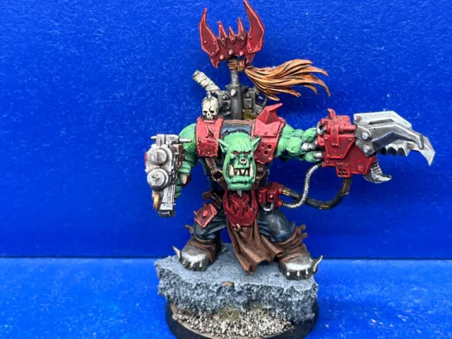 Waaaghboss der Space Orks GUT BEMALT