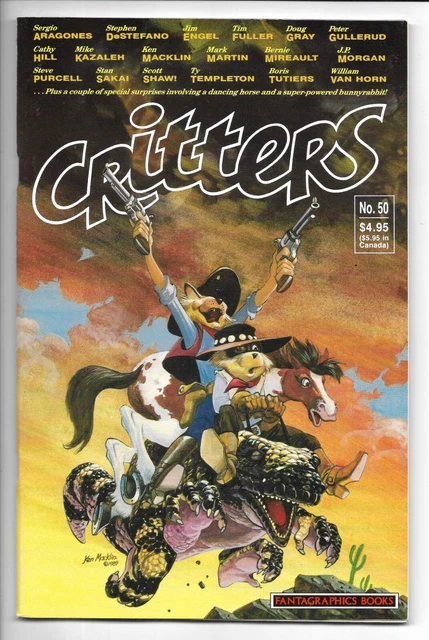 Critters # 50 / Usagi Yojimbo Stan Sakai / Anthropomorphic / Last Issue / 1990
