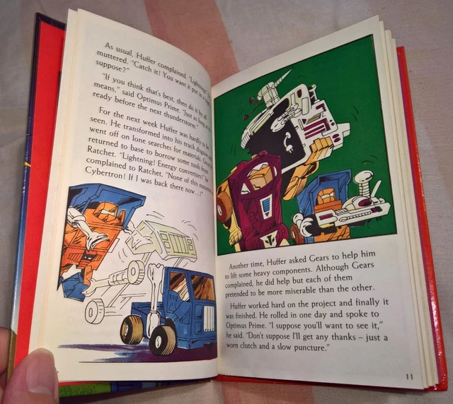 THE TRANSFORMERS AUTOBOTS' Lightning Strike, John Grant Ladybird 1985