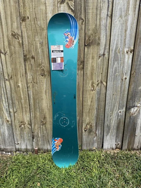 Rippey 54 1997 vintage Burton Jim Rippey 54 154 snowboard blue koi fish | eBay