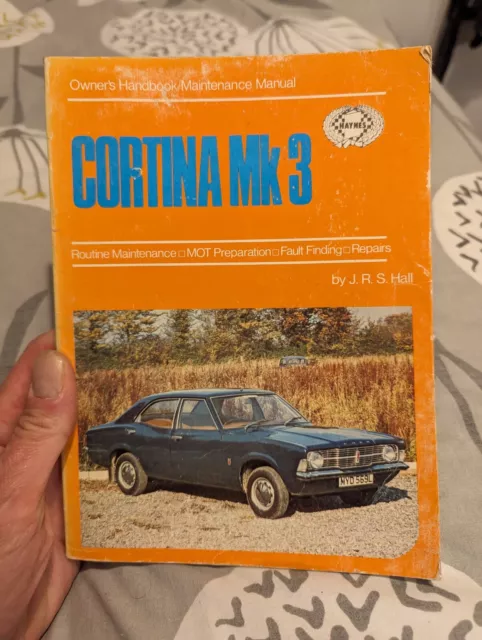 Haynes Ford Cortina Mk3 Owners Handbook & Maintenance Manual