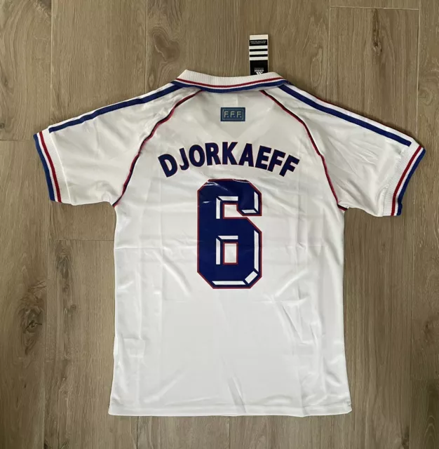 Maillot France World CUP 98 DJORKAEFF Taille M