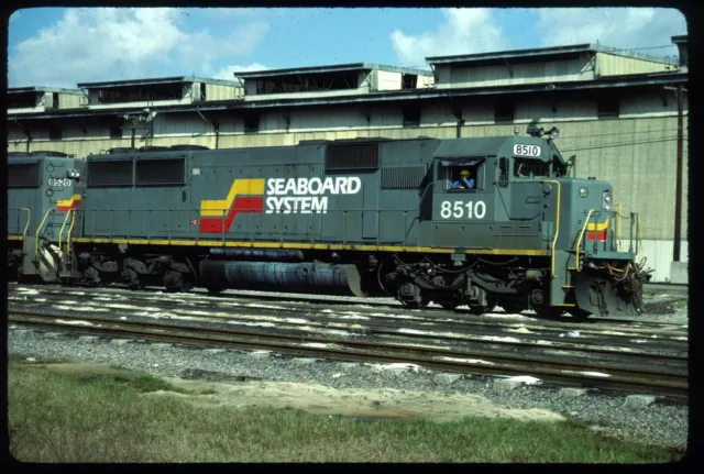 Original Rail Slide - SBD Seaboard System 8510 Tampa FL 2-25-1984