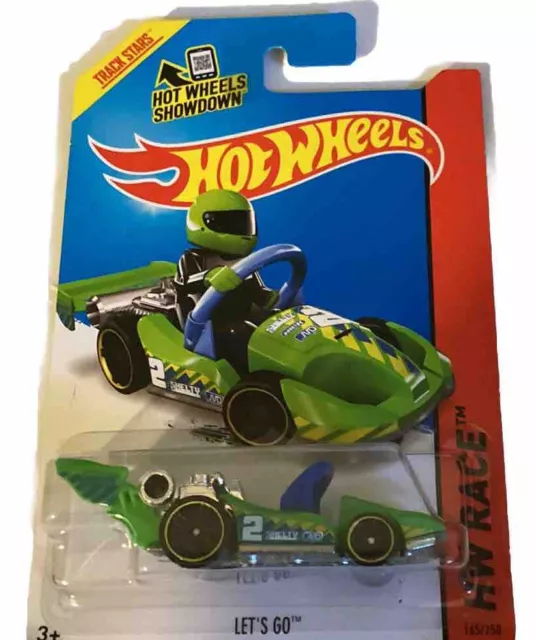 Hot Wheels Hw Race Let’s Go , 165/250 Green