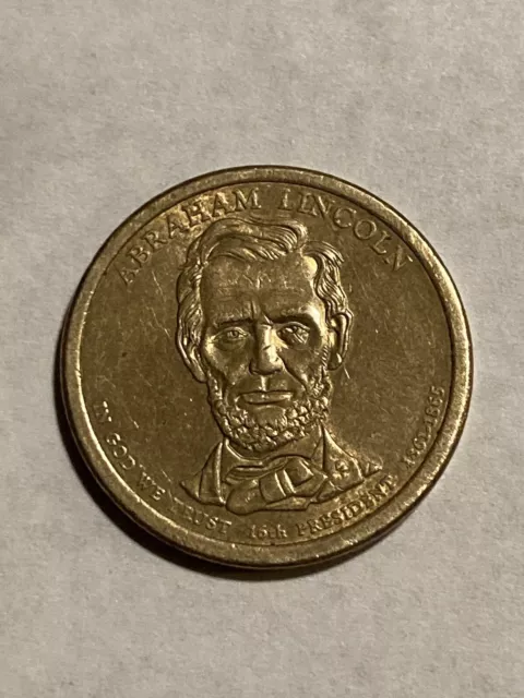 2010 D Abraham Lincoln Rare US One Dollar Coin