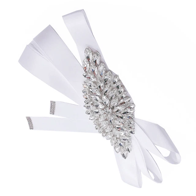 Abito cintura matrimonio cintura fascia vita strass nastro cristallo festa cintura