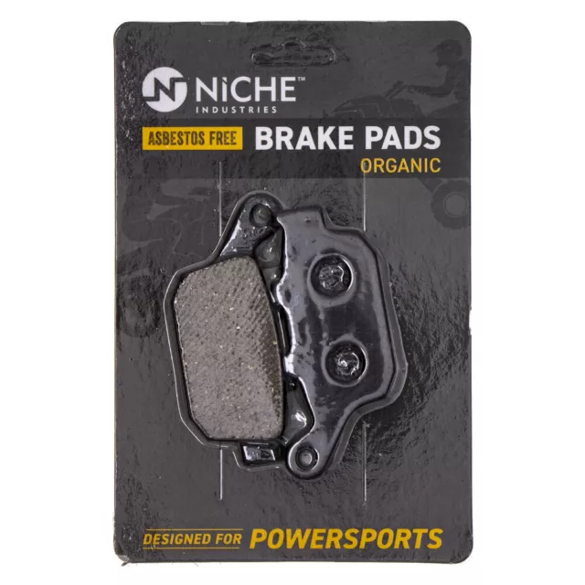 NICHE Brake Pad Set for Kawasaki Z800 Triumph Sprint Speed Four Rear Organic