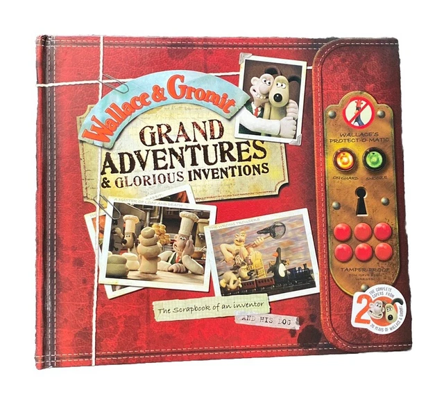 WALLACE & GROMIT Grand Adventures & Glorious Inventions Scrapbook