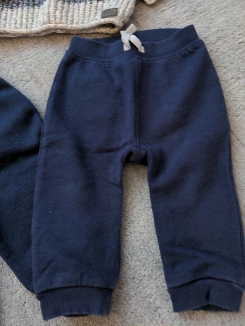 Lovely bundle baby boys 6-9 months clothes winter/spring mix&match trouser jumpe 6