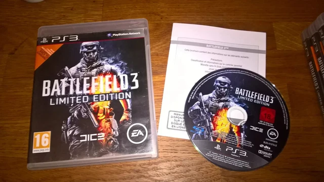 Jeu PS3 Battlefield 3 - Version Française 1ère édition [Complet] - Bon état
