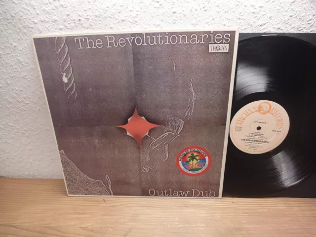 The Revolutionaries – Outlaw Dub, megarare UK Orange Trojan Lp 1976 mint- Roots