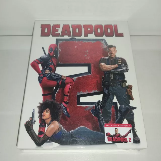 DEADPOOL 2 FullSlip SteelBook Lenticular - FILMARENA #107 - NEUF