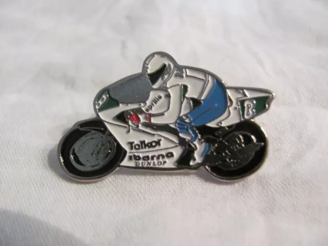 Aprilia Max Biaggi Team Valesi Iberna spilla pin metallo smaltato LEGGI DETTAGLI