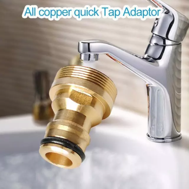 Kitchen Tap Connector Mixer Garden Hose Adaptor Pipe Fitting Universal L6A7 8