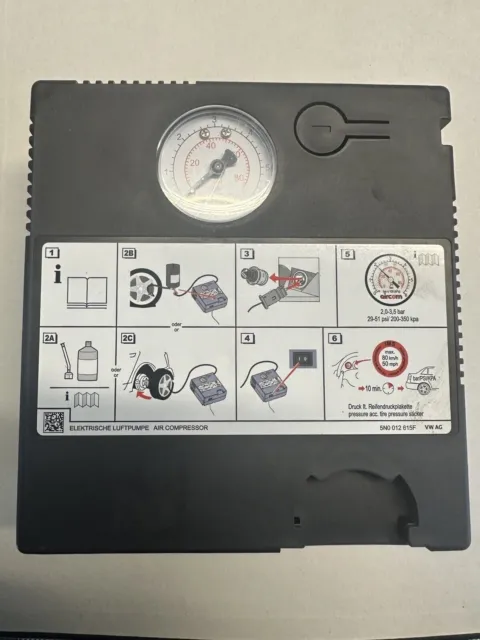 VW AUDI SKODA elektrische Luftpumpe Kompressor Pumpe 5N0 012 615 F
