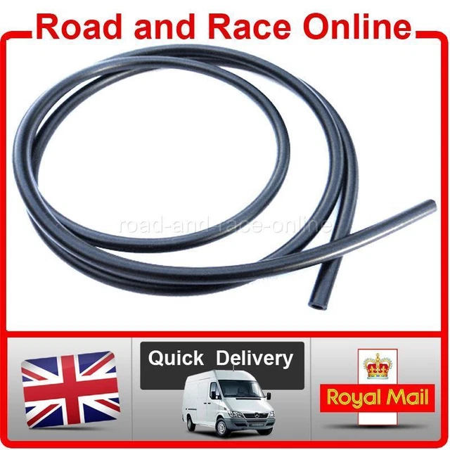 5m Length Motorcycle Carburettor Overflow Pipe Pink 3mm I.D 6mm