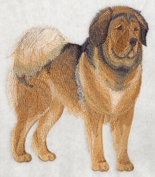 Embroidered Fleece Jacket - Tibetan Mastiff C5203 Sizes S - XXL