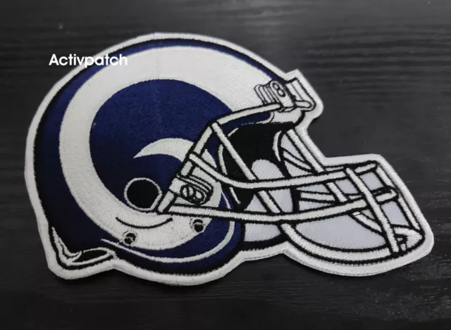 Los Angeles Rams Helmet Logo Patch NFL Football USA Sports Superbowl Emblem