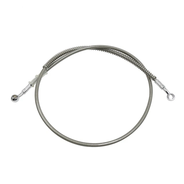 Tubo olio tubo frizione universale acciaio inox per moto 120 cm