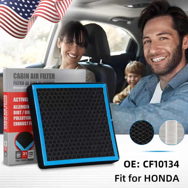HEPA Cabin Air Filter Fresh Breeze For Honda Accord Civic L4 2.0l Cf10134