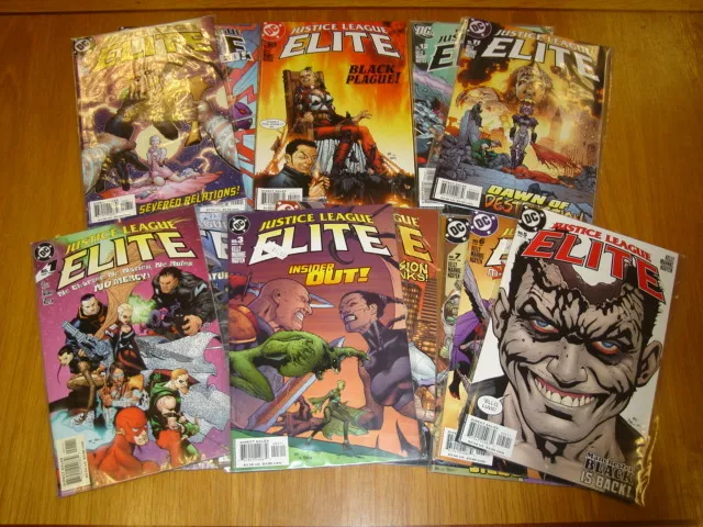 Justice League Elite #1-12 Dc Comics Superman Batman Set (12)