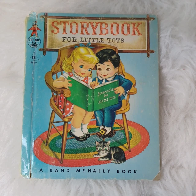 VINTAGE 1957 TIP Top Elf Book Storybook for Little Tots Virginia Hunter