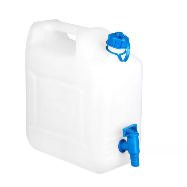 Wasserkanister mit Hahn 10L Tank Trinkwasser Kanister Behälter Camping Reise