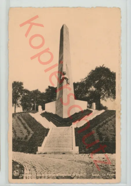 Alte Ansichtskarte Belgien, postalisch ungelaufen, Lüttich, Monument aux Morts