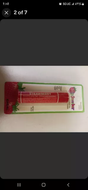 Vintage Rare Bonne Bell Lip Smacker 80’s Strawberry 51631 .14 Oz Sealed