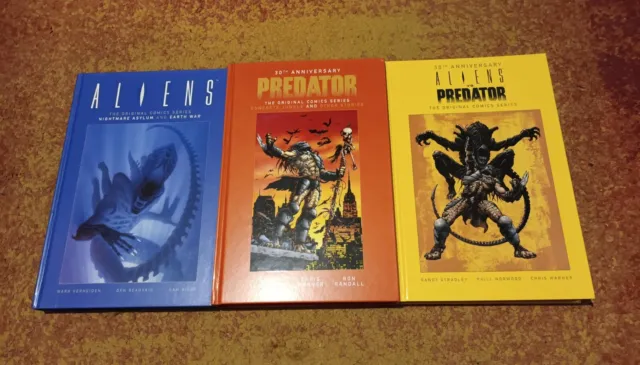Aliens Predator The Original Comic Series Hardcover big edition 30th anniversary