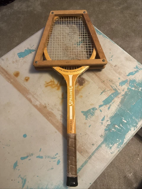 Raquette De Tennis Vintage SPALDING Impact 652 - Bois - Taille 4 1/2 - Occasion