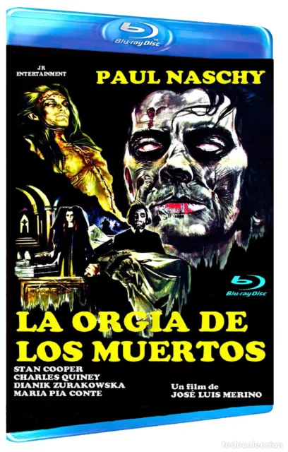 La Orgia De Los Muertos Blu-Ray Precintado Paul Naschy Fantaterror De Culto José