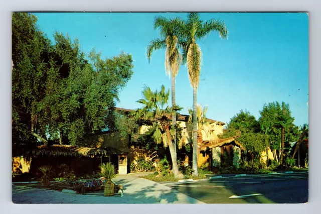 Anaheim CA-California, Royal Hawaiian Dining and Dance, Vintage History Postcard