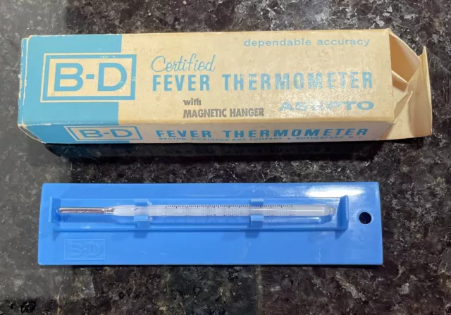 B-D FeverThermometer - Original Packing - Great Condition