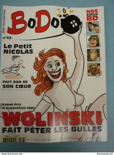 BoDoï N°83 : Wolinski fait péter les bulles (Mars 2005)