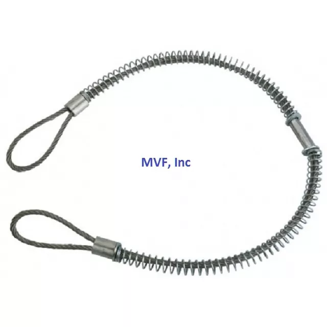 Hose Whip Safety Cable, Hose to Hose Restraint 1-1/2" TO 3" PLTD Steel WC2B 3"