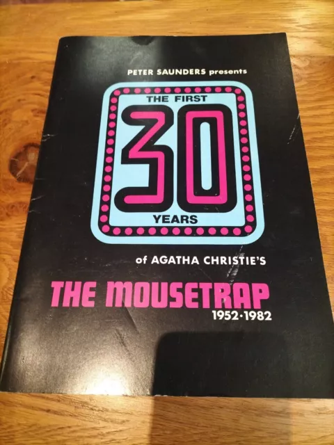 The Mousetrap.The First 30 Years Magazine/Book.1982